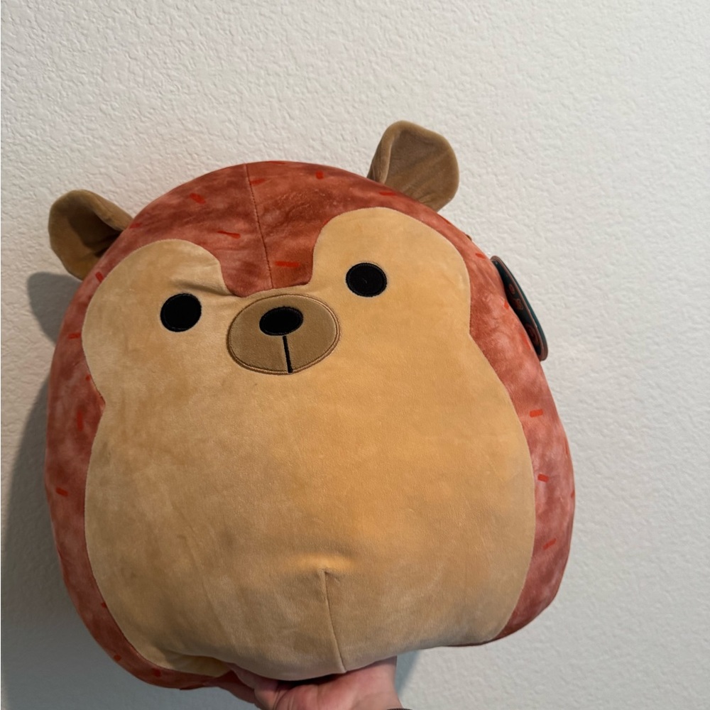Squishmallows Brown and Tan Plush Toy